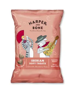 Iberian Soft Treats: Chicken, Salmon, and Tuna.* Harper et Bone*