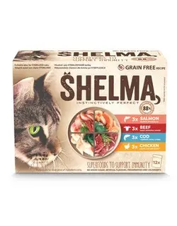 multi pack sachet fraicheur sélection mixte viande/poisson Shelma